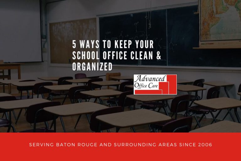 5 Ways to Keep Your School Office Clean Organized