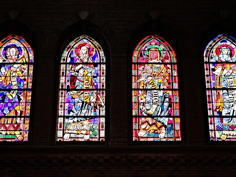 cleaning windows at church for christmas service
