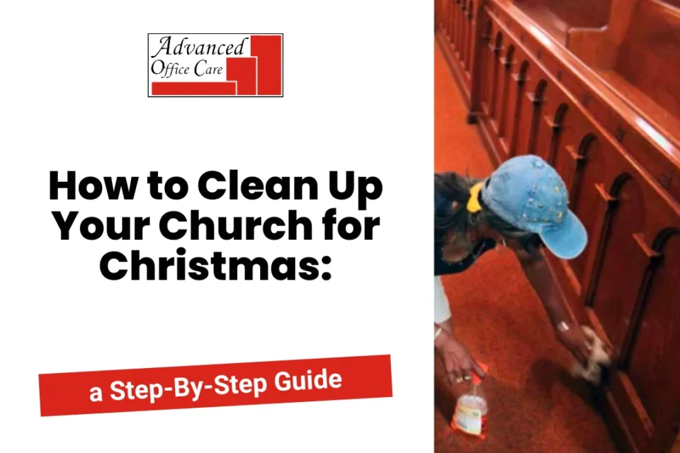 how to clean up church for christmas