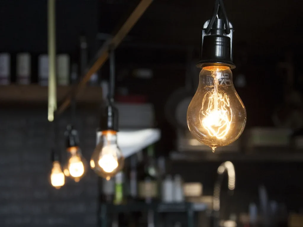 vintage church light bulbs for christmas