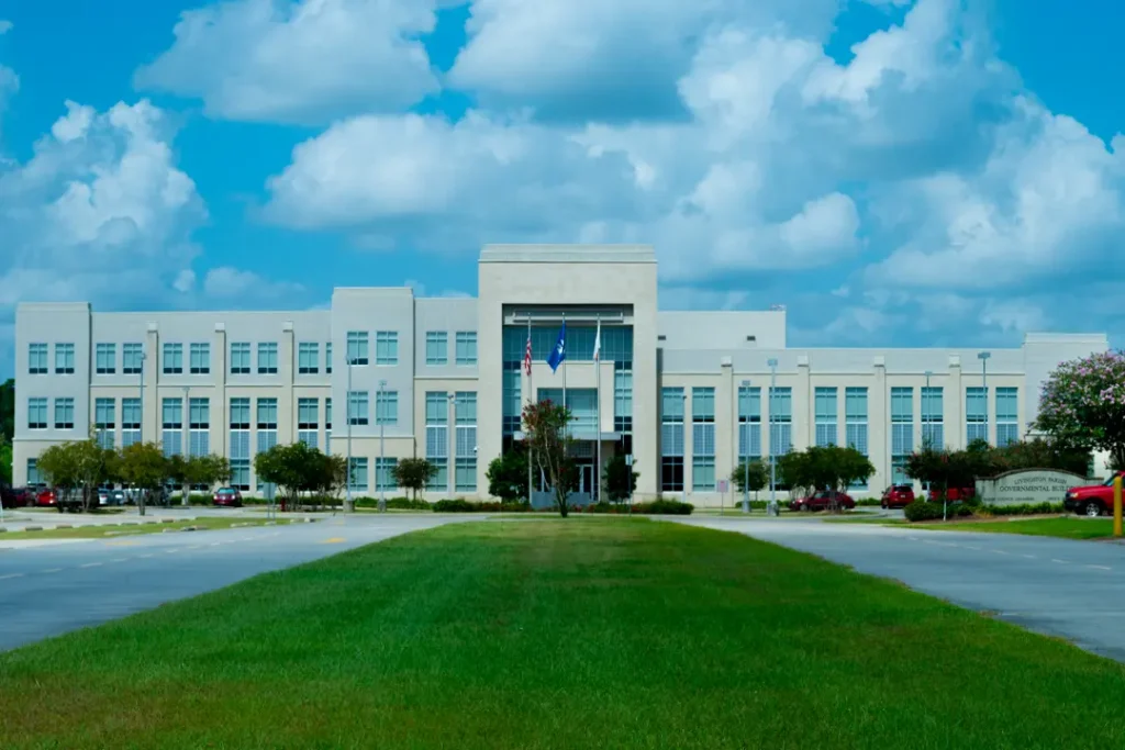 new livingston parish courthouse louisiana