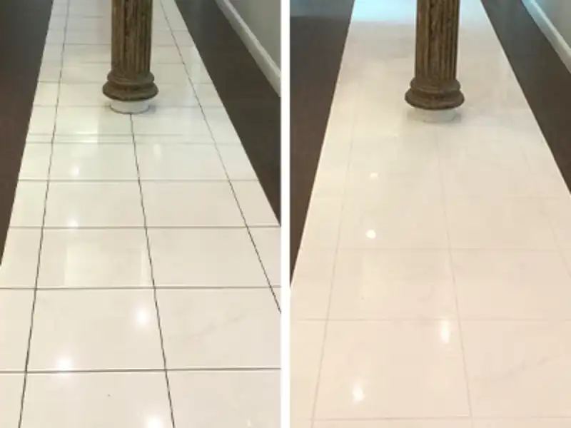 before after commercial tile cleaning baton rouge