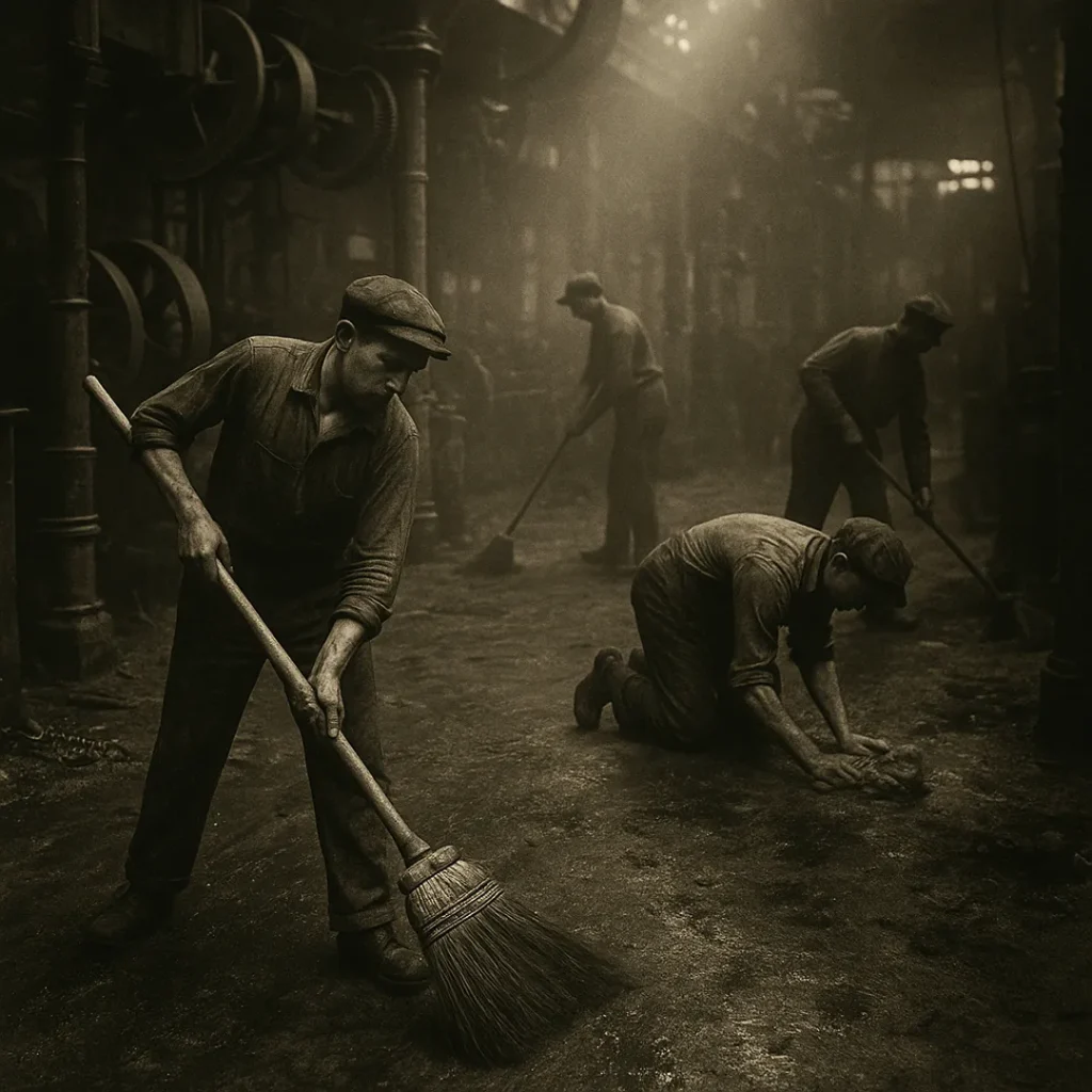 historical grime manual labor