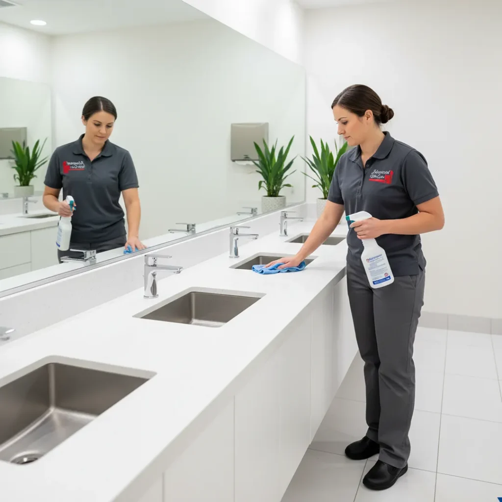 specialty clinic common area sanitation