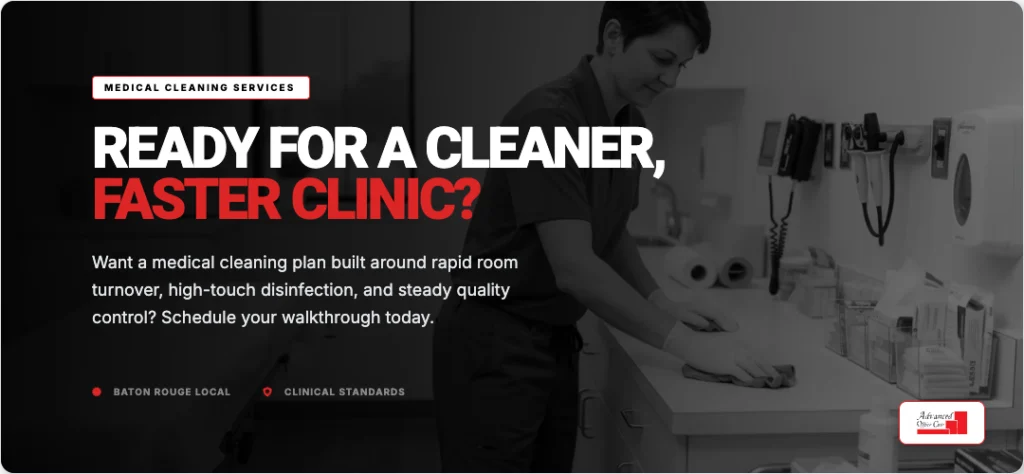 guide ready for a cleaner faster clinic medical cleaning services baton rouge