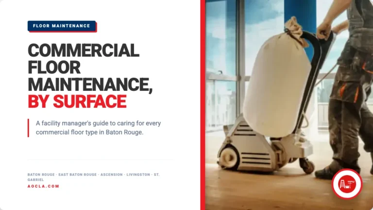 commercial floor maintenance baton rouge