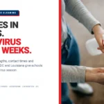 Flu dies in hours, norovirus lasts weeks: cleaning protocols for Baton Rouge schools